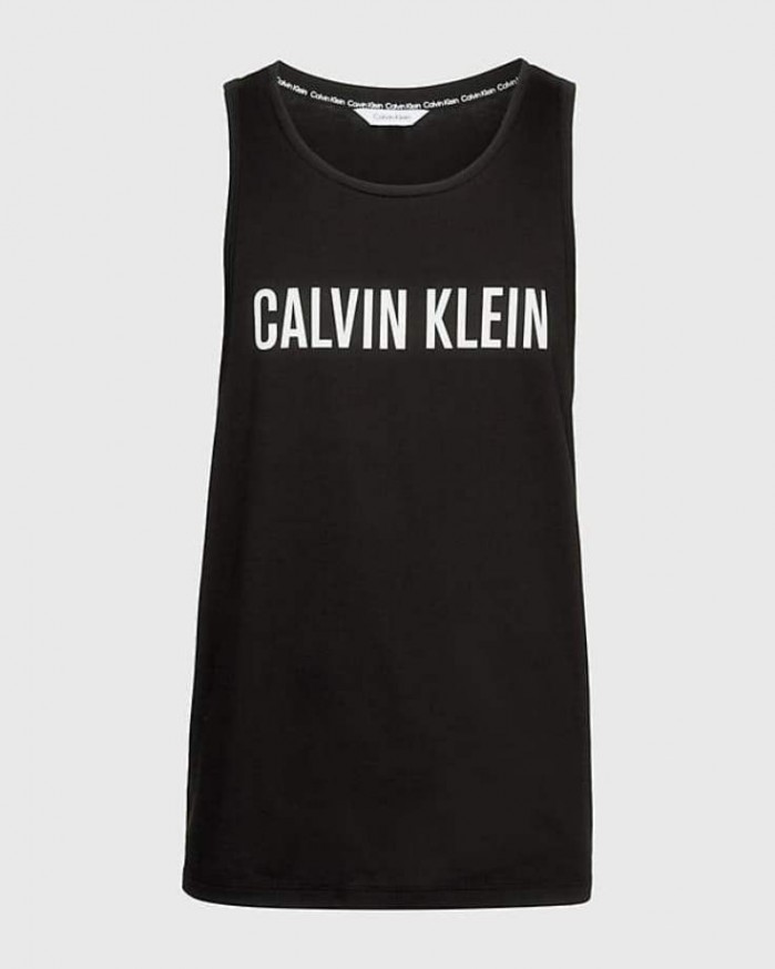 Camiseta de Tirantes de Playa KM0KM00837-BEH Calvin Klein