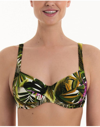 Bikini Top Green Tropics 8337-1 OLI Anita Swim