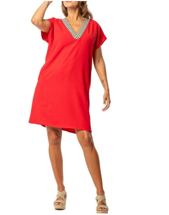 Vestido Verano 251187 ROJ Señoretta