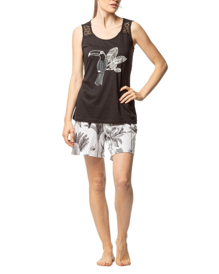 Pijama Verano Señora 251122 Señoretta Pijama Verano Señora 251122 Señoretta