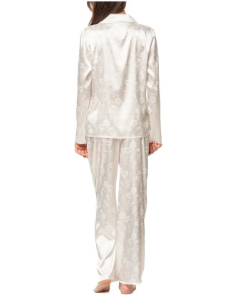 Pijama Señora 251219 BLA Señoretta