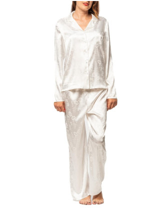 Pijama Señora 251219 BLA Señoretta