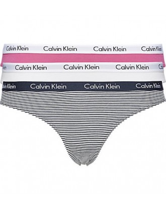 Braga Bikini QD3588E-SPX Pack 3 Calvin Klein