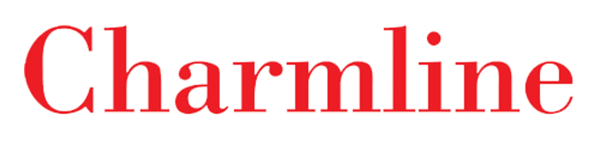 Logo de Charmline sobre fondo transparente